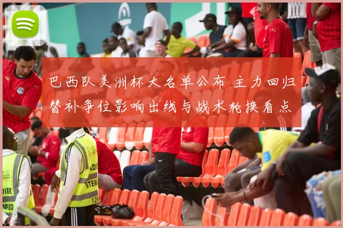 巴西队美洲杯大名单公布 主力回归替补争位影响出线与战术轮换看点